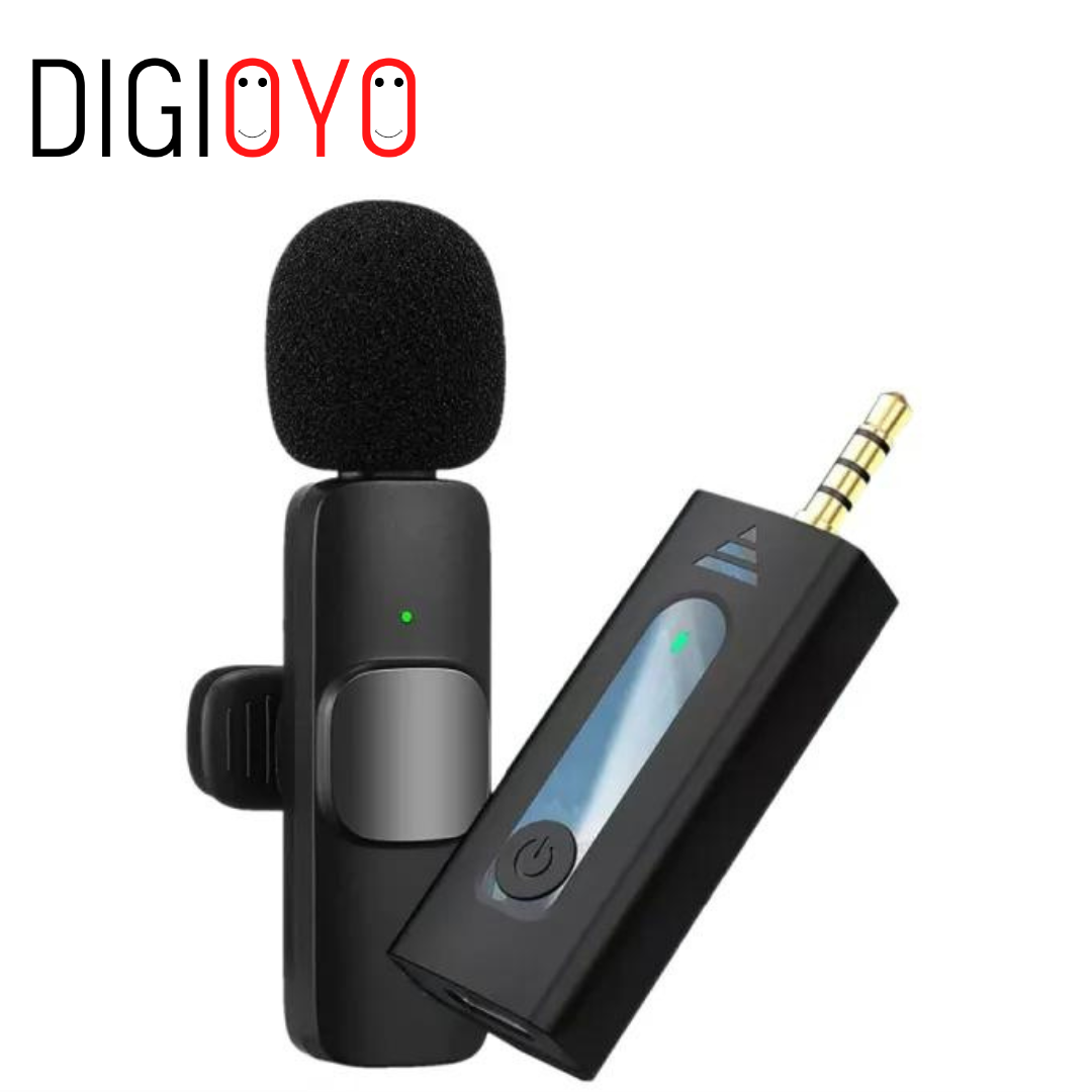 K35 Single Wireless Microphone For Mobile - Camera - Speaker