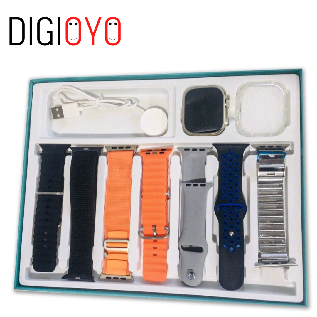 Y60 Bluetooth Calling Smart Watch (7 Straps)