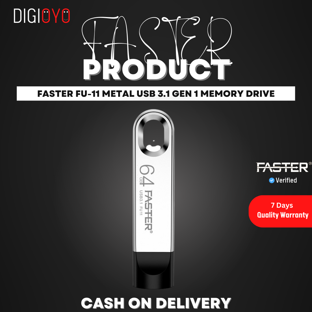 FASTER FU-11 Metal USB 3.1 Gen 1 Memory Drive